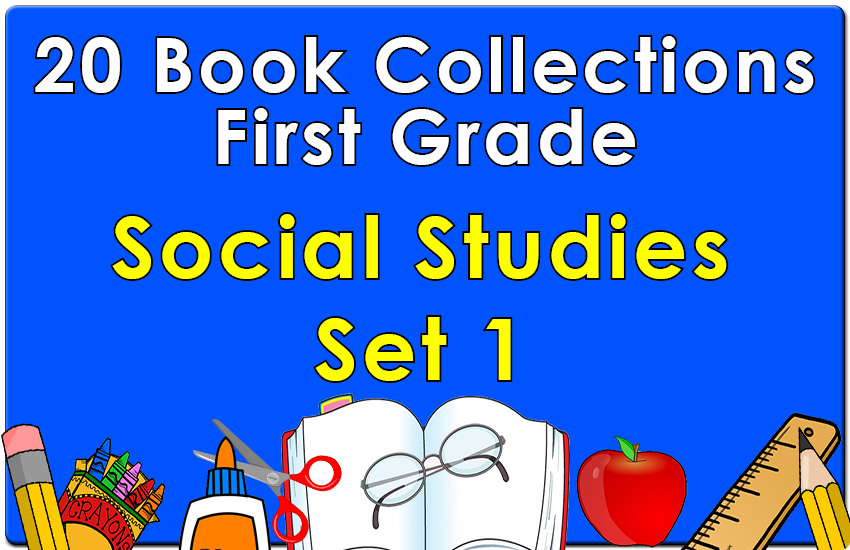 First Grade Social Studies Collection Set 1