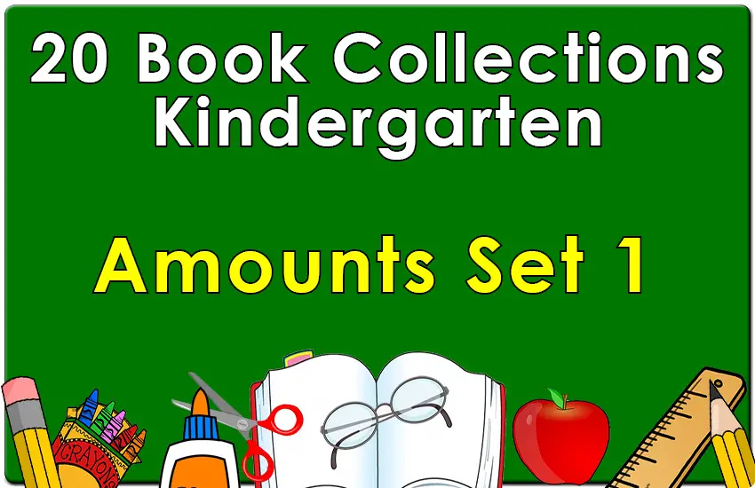 Kindergarten Amounts Collection 1