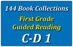 First Grade Collection: Guided Reading Levels C & D Set 1