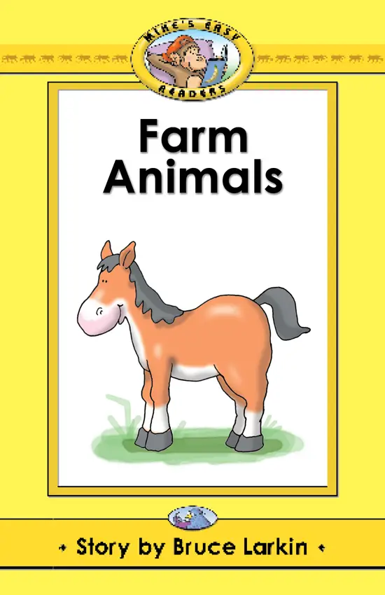 Farm Animals (Kindergarten Book) - Wilbooks