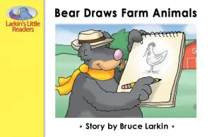 Bear Draws Farm Animals