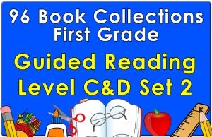 First Grade Collection: Guided Reading Levels C & D Set 2