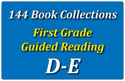 144B-First Grade Collection: Guided Reading Levels D & E Set 1