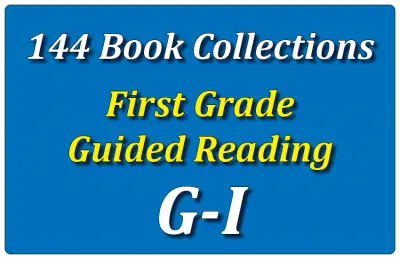 144B-First Grade Collection: Guided Reading Levels G-I Set 1