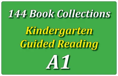 144B-Kindergarten Collection: Guided Reading Level A Set 1