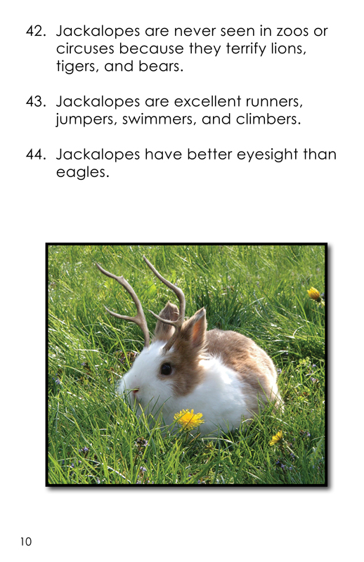 50 Facts About Jackalopes Vol 1 Wilbooks Com