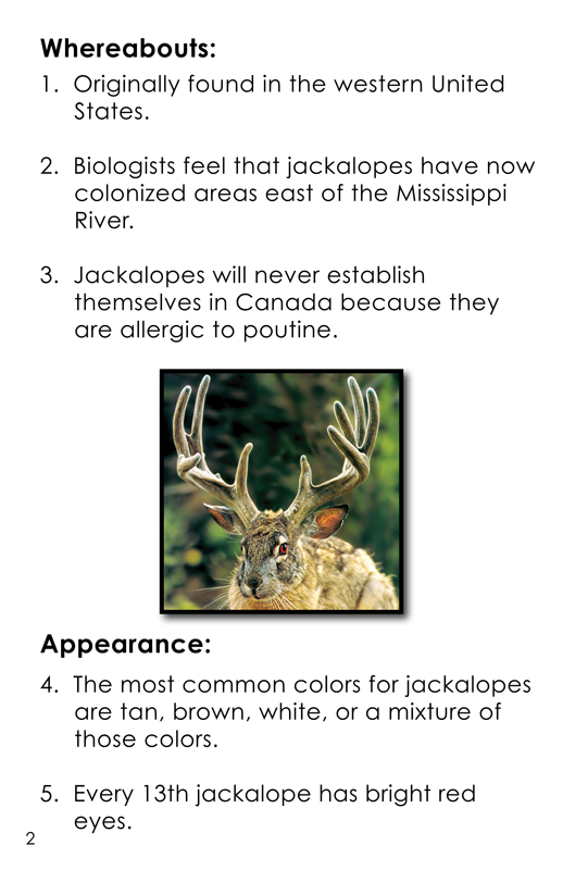 31+ 50 facts about jackalopes volume 1 facts 1 50 english edition information