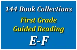 144B-First Grade Collection: Guided Reading Levels E & F Set 1