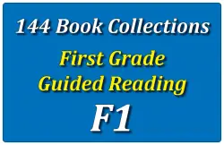 144B-First Grade Collection: Guided Reading Level F Set 1